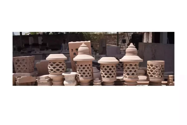 Jodhpur Sandstone Lamps - Image 2
