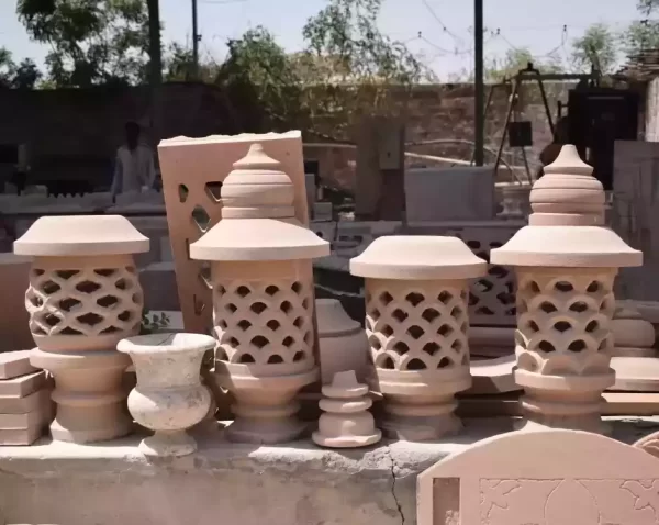 Jodhpur Sandstone Lamps